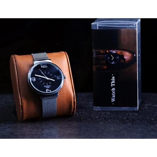 Watch This by Rex Smooth (Card+Watch Set) Magic Tricks Card Change to Watch Close Up Street Illusion Gimmick Mentalism Magia Fun