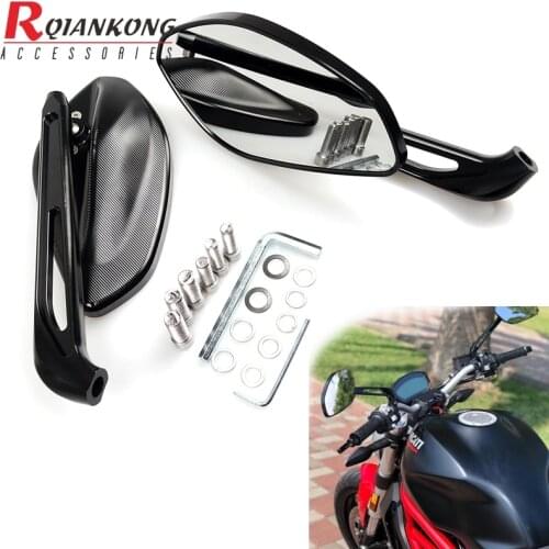 Motorcycle Rearview Mirrors Side Mirrors FOR Ducati Diavel Monster 848 899/1199 Monster 1000 821 1198 1098 Streetfighter 696 750