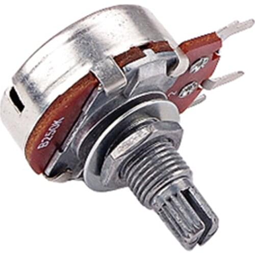 10pcs Electric Guitar Potentiometer Dual Blend Guitar Volume Potentiometer Shaft 18mm