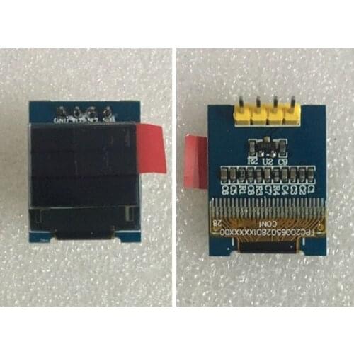 0.66 inch 4P IIC White OLED Module SSD1306 64*48