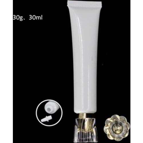 30G 30ML Cosmetics Packaging Tubes, Hand Cream Packing Hose, Eye Cream Gel Packing Hose, Empty Plastic Hose, 100pcs/Lot
