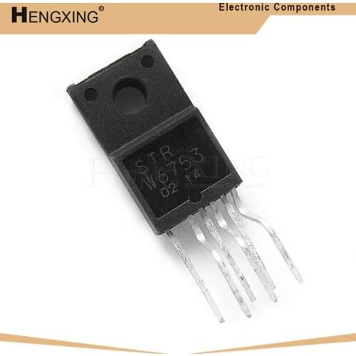 5piece STR-W6753 STRW6753 W6753 TO220F-6 In Stock