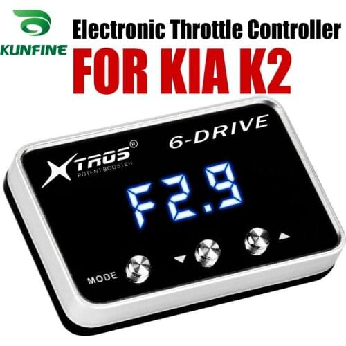 Car Electronic Throttle Controller Racing Accelerator Potent Booster For KIA K2 Tuning Parts Accessory