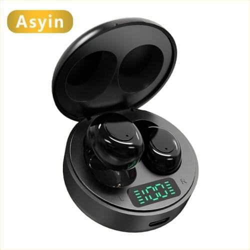 J1 Bluetooth 5.0 Headphones Wireless Bluetooth Earphones IPX7 Waterproof Earbuds Sport 9D Stereo Headsets With Microphone