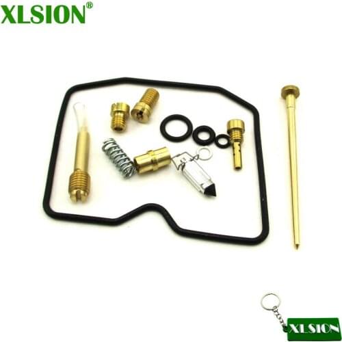 XLSION Carburetor Rebuild Kit For ATV Quads Kawasaki KLF300 Bayou 300 4x4 1989-2004