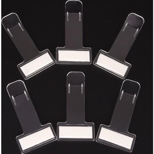 5Pcs/lot Windscreen Fastener Stickers Kit Car Accessories Car Vehicle Parking Ticket Permit Holder Clip Sticker