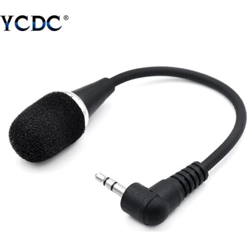 Mini Flexible Audio Microphone Mic Terrific Vocal Pickup Condenser Mic Clip On Microphone For PC Phone Online Chatting Gaming