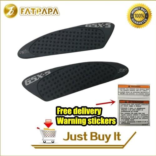 Motorcycle Tank Pad Protector Sticker Decal Gas Knee Grip Tank Traction Pad Side 3M Fit For Suzuki GSXS 1000/1000F 2016-2017