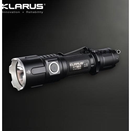 Original KLARUS XT11S CREE XP-L HI V3 LED 1100 Lumens USB Rechargeable Tactical Flashlight with 2600 mAh 18650 Battery