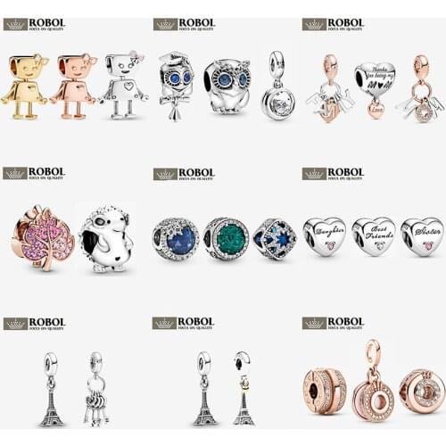 Original High Quality 925 Sterling Silver Bead Pendant Accessories, Exquisite Jewelry, Exquisite and Elegant, Free Shipping