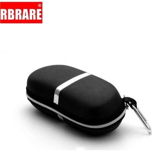 RBRARE Black Classic Low-key Anti-Drop Sunglasses Case Fashion Eyeglass Cases For Sun Glasses Oculos De Sol Feminino