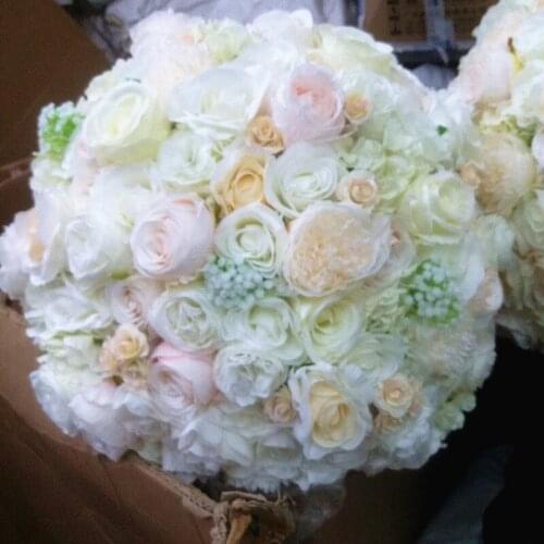 SPR NEW!!Free shipping wedding table centerpiece artificial flower ball wedding table flower table centerpiece
