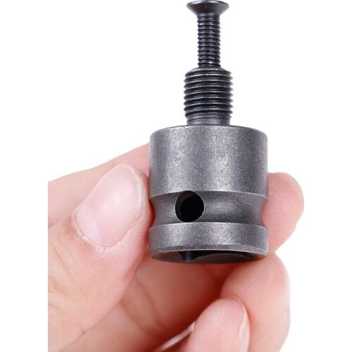 Impact Wrench 3/8-24UNF Keyless 3/8" Drill Chuck Adaptor Converter With Screw