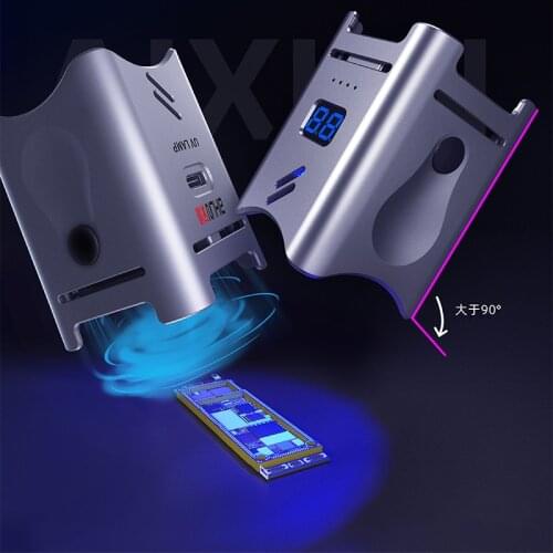 Smart UV light chargeable Green Oil Glue Curing Lamp Dryer LED Ultraviolet Light for Sterilization Phone Circuit Board