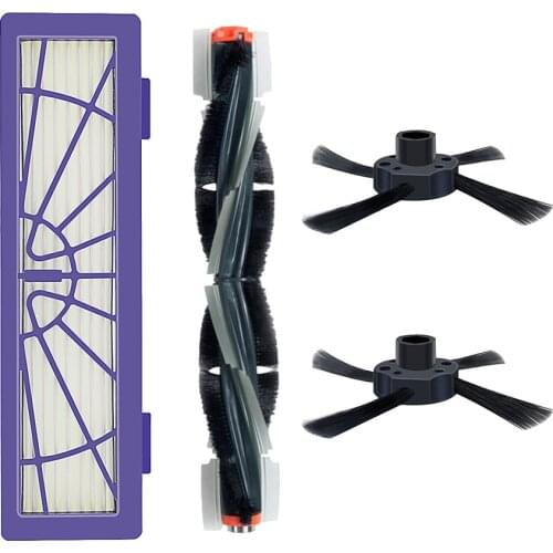 Generic combo Brush blade brush+2Pcs side brush+1Pcs dust hepa filter for Neato Botvac 70e 75 80 85 Vacuum robot Cleaners