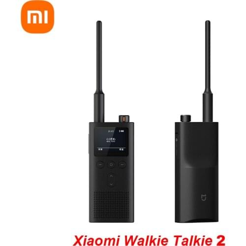 Xiaomi Walkie Talkie 2 Mijia 5W UV Dual Band Radio IP65 Waterproof Long Standby Transceiver interphone Location Share Outdoor