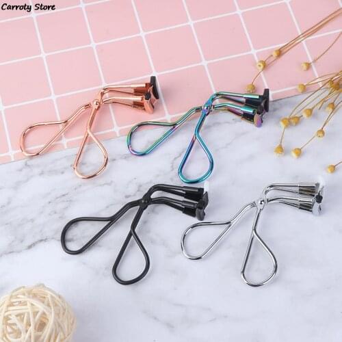 1Pcs Multi Styles Colors Professional Stainless Eyelash Curler Eye Curling Cosmetic Makeup Tool Beauty