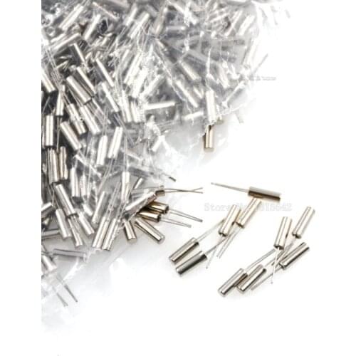 10pcs 12MHz 12.000 MHZ Frequency Resonator Oscillator Quartz Crystal Cylender 2*6mm