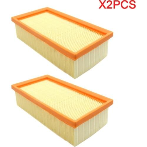 2pcs Air Filter Vacuum Cleaner Replacement parts For KARCHER NT65/2 eco ap NT72/2 eco tc NT75/2 ap me tc Part Filters Oil-proof