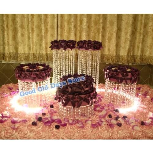 5pcs wedding cake stand Banquet Party Cake Display Master table centerpiece Birthday Decoration Cake cupcake display
