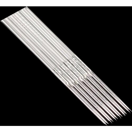 High Quality 6X3RL 500pcs Permanent Make Up Tattoo Embroidery Microblading Fog Eyebrow Needles for Permanent Makeup Tattoo Pen