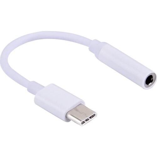 Type-C to 3.5mm Audio Adapter USB C Male to 3.5mm jack Female Earphone Cable Headphone Adapter for Letve for Xiao etc Cell Phone