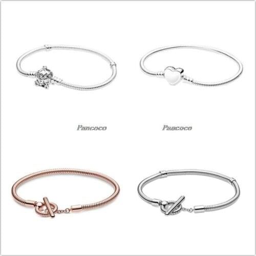 925 Sterling Silver Bracelet Moments Cinderella Pumpkin Bracelet Bangle Fit Women Bead Charm Diy Pandora Jewelry