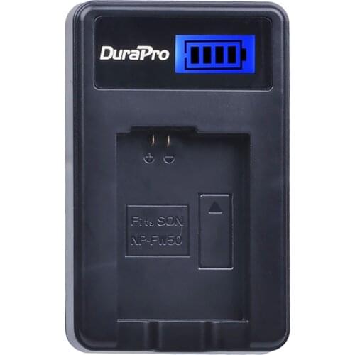 DuraPro NP-FW50 NP FW50 Battery Charger for Sony Camera BC-VW1 BC-TRW A7 ILCE-7 A7K ILCE-7K A7M2 A7R ILCE-7R A7S A5000