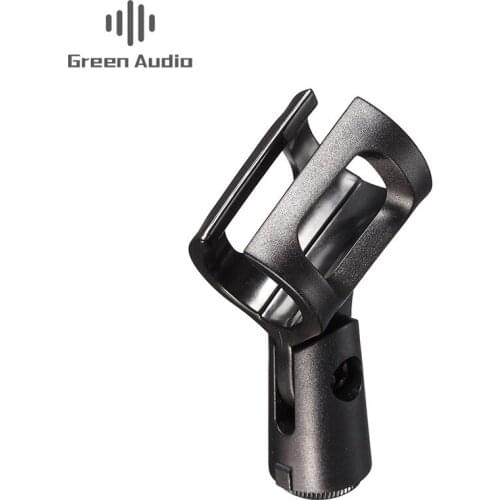 Flexible Microphone Mic Stand Accessory Plastic Clamp Clip Holder Mount Black