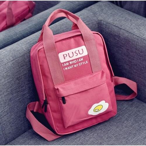 Canvas Backpack Rucksack School Bag Women Backpack Girl Bag Fashion Casual Large Capacity