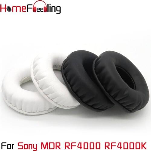 Homefeeling Ear Pads for Sony MDR RF4000 RF4000K Headphones Soft Velour Ear Cushions Sheepskin Leather Earpads Replacement