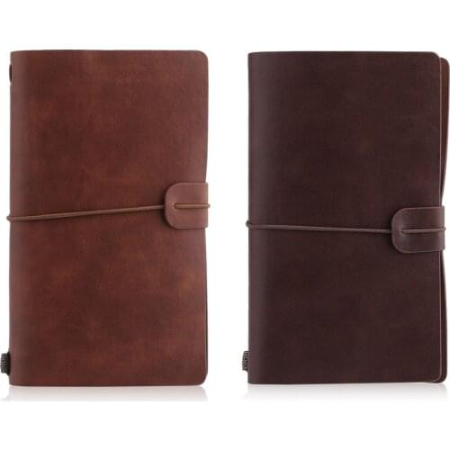 Hot Sale 100% Genuine Leather Notebook Handmade Vintage Cowhide Diary Journal Sketchbook Planner TN travel notebook cover