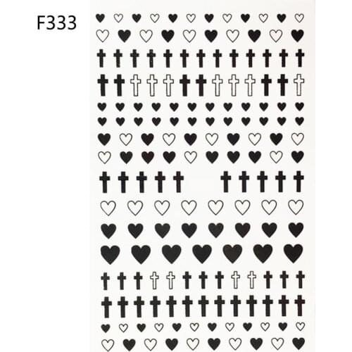 Fashion Beauty Nail Art Sticker DIY Decal Mixed Style Manicure Decor Women Gift Paper Sticker