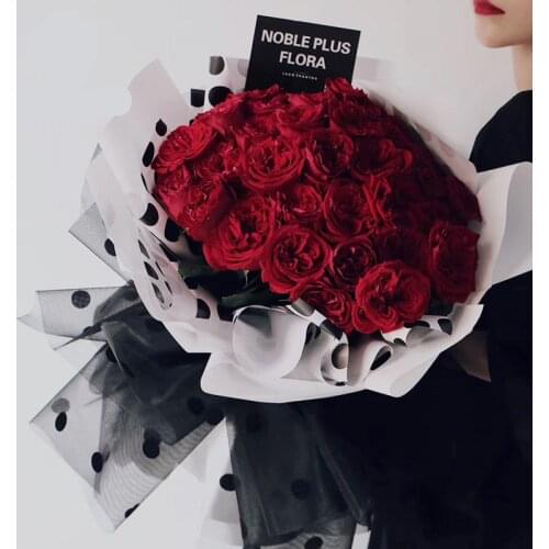 New DIY Flower Wrapping Mesh Gift Packaging Material Bouquet Florist Supplies Wedding Decoration Florist Supplies 50cm*5 yard