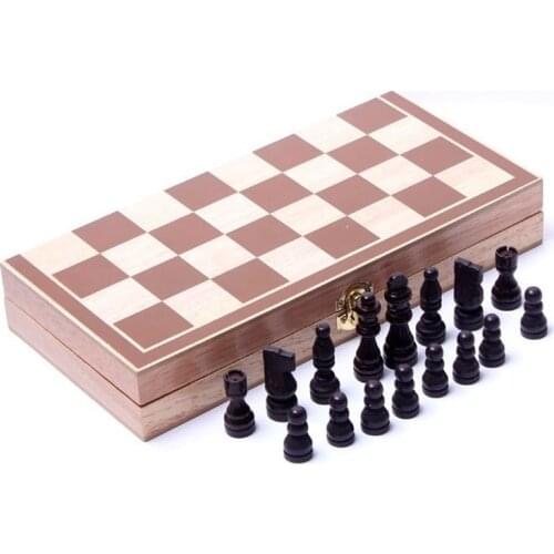 Wholesale 30*30cm Portable Folding chessboard International Chess educational chess