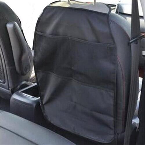 1pcs X New Style Protective Anti Kicking Padded Child Car Seats Back Scuff Dirt Protection Organiser For Seat Belts