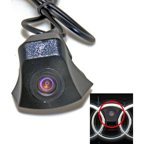 CCD CCD NIGHT Front View Camera For Audi Forward Logo Camera As For Audi A1 A3 A4 A5 A6 A7 Q3 Q5 Q7 TT Front Camera