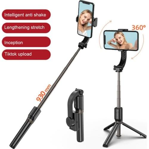 Gimbal Stabilizer for Phone anti shake aluminum Selfie Stick Tripod with Bluetooth Remote for Smartphone Gopro Camera