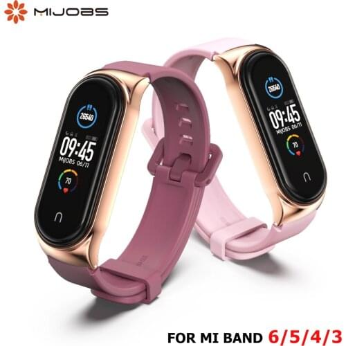 Silicone Straps For Mi Band 5 6 Wristband Bracelet on Mi Band 4 Strap Wrist For Xiaomi Mi Band 3 Strap for Amazfit band 5 Xiomi
