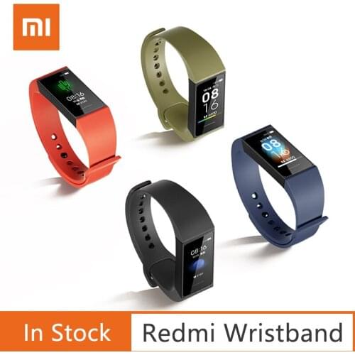 Xiaomi Redmi Band Smart Heart Rate Fitness Sport Tracker Bluetooth 5.0 Waterproof Bracelet Touch Large Color Screen Wristband