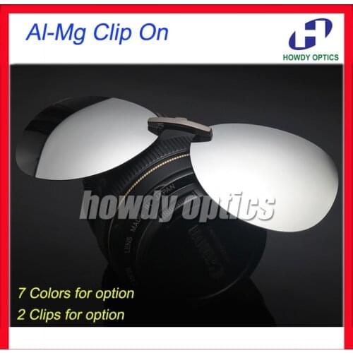 10pcs Free Shipping CO15 Frog Men And Women Sunglass Glasses Eyeglasses Al-Mg Polarized Clip On Sunglasses- 7 optional colors