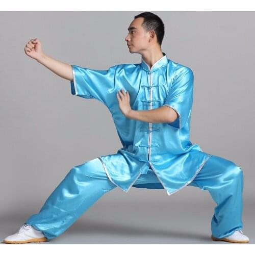 Tai Chi uniform Morning Exercise wushu clothes kungfu clothes ropa china Bruce lee Jackie Chan Jet li style exercise uniform