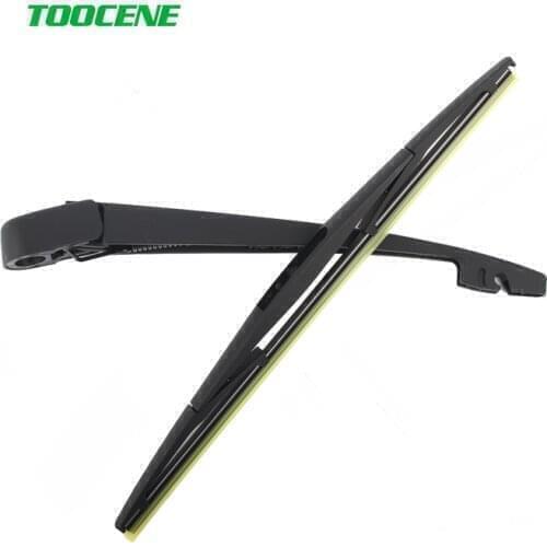 Toocene 12" Rear Wiper Blade and Arm for Mitsubishi Grandis 2004-2011 back windshield windscreen window wiper
