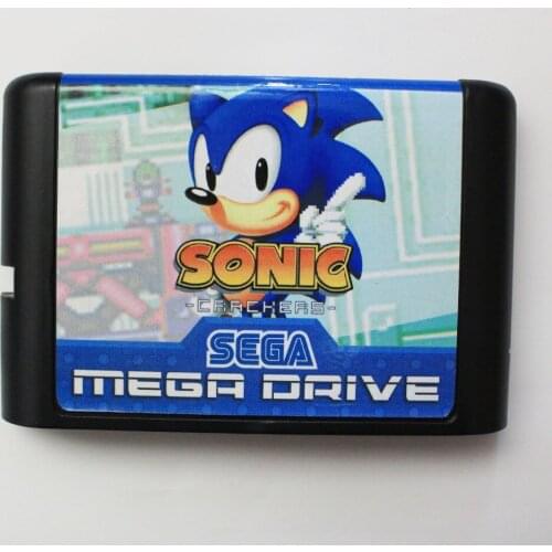 Sonic Crackers 16 bit SEGA MD Game Card For Sega Mega Drive For Genesis