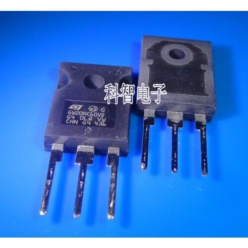 100% New&Original STGW20NC60VD GW20NC60VD TO247 IGBT