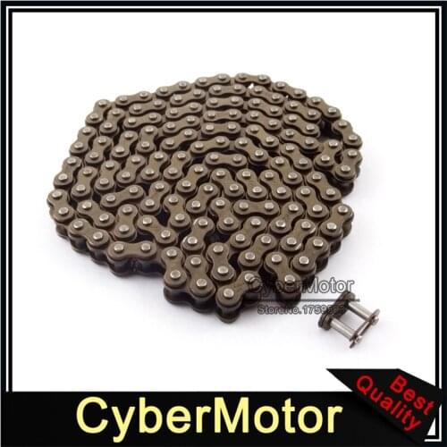 25H Sprocket Chain 146 Links With Spare Master Link For 47cc 49cc 2 Stroke Engine Mini Moto Dirt ATV Quad 4 Wheeler Pocket Bike