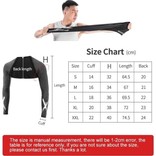 Anti-UV ROCKBROSS Summer Ice Silk Shawl Cuff Men Women Cycling Arm Sleeves Volleyball Fishing Running Outdoor Sports Arm Warmers