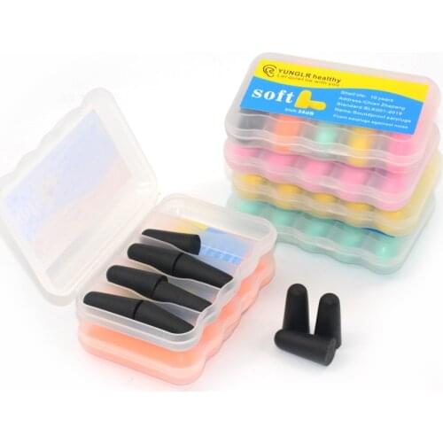 Ear Plugs Sound Insulation Sleep Plug Cancelling Earplug Anti Bruit Sleeping Foam Earplug Noise Reduction Protection Earplugs