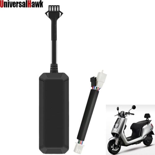 Electric motorcycle GPS tracker start stop location SMS alarm remote power off lock vehicle Anti-theft device free tracking APP