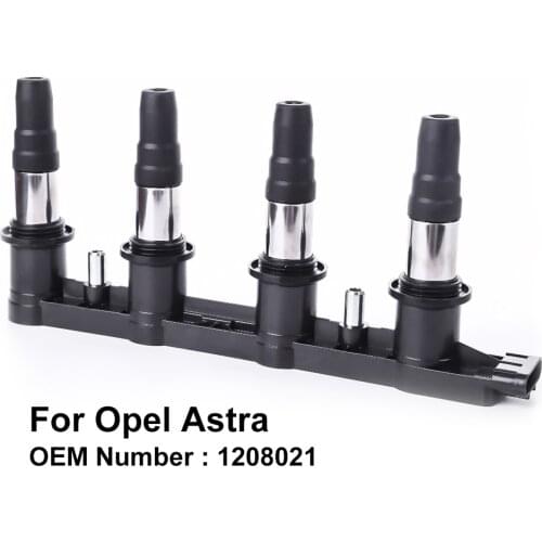 COWTOTAL Ignition Coil for Opel Astra 1.6L OEM 1208021 10458316 1104082 71739725 71744369 CE200912B1 DMB939